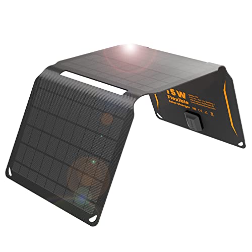FlexSolar 15W Solar Panel Charger