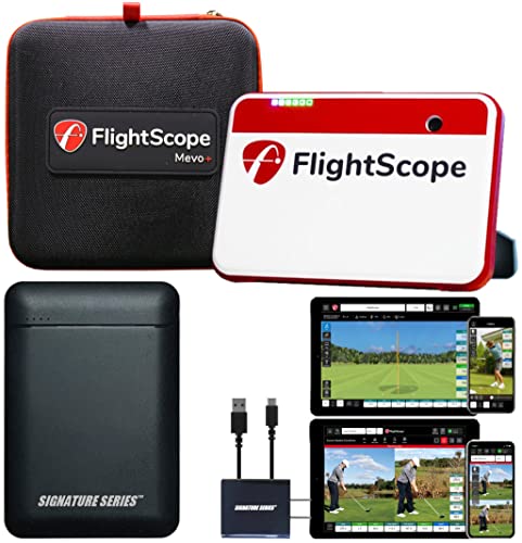 FlightScope Mevo+ 2023 Edition - Portable Golf Launch Monitor