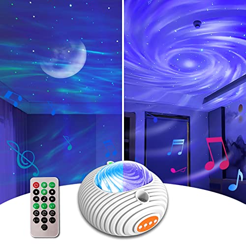 Flying Saucer Galaxy Projector Aurora Projector 2-in-1