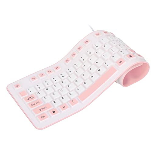 Foldable Silicone Keyboard - Portable Waterproof Ergonomic Keyboard