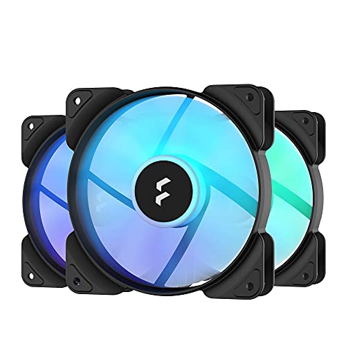Fractal Design Aspect 12 RGB Black 3-Pack PC Case Fan 12cm