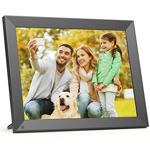 Fullja 15-inch WiFi Digital Photo Frame - Smart Picture Frame with Wireless Sharing and Wide Viewing Angle
