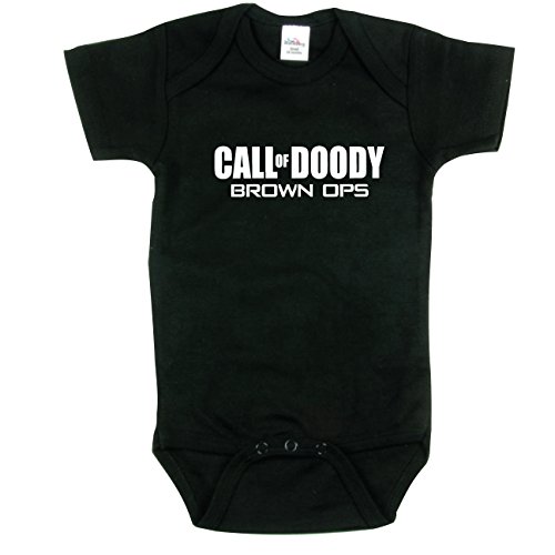 Funny Baby Clothes, Call of Doody, Brown Ops