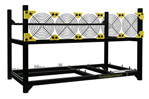 Funplaysmart V3C 6-GPU Miner Rig Frame