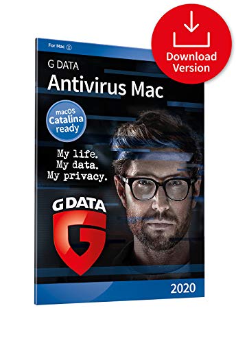 G DATA Antivirus Mac 2020 | 1 Mac - 1 Year | Anti-virus for Apple Mac, Macbook, iMac, macOS Catalina | Download Code