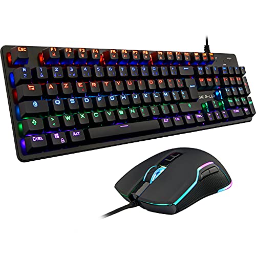G-LAB Combo Carbon Pack - Affordable Gaming Keyboard and Mouse Combo