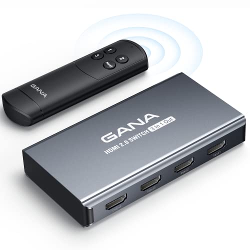 GANA HDMI Switch 3 in 1 Out 4K@60Hz: Versatile and Reliable
