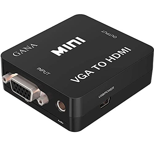 GANA VGA to HDMI Adapter