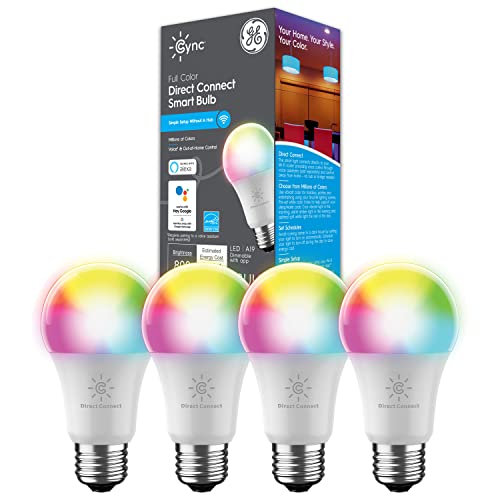 GE CYNC Smart LED Light Bulbs