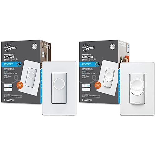 GE CYNC Smart Light Switch and Dimmer