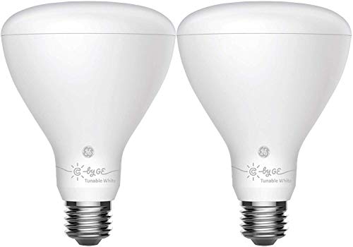 GE Lighting CYNC Smart Flood Light Bulbs - Bluetooth Enabled, Alexa and Google Assistant Compatible