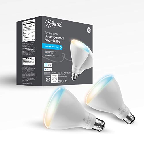 GE Lighting Tunable White LED Flood Light Bulbs with Bluetooth and Wi-Fi