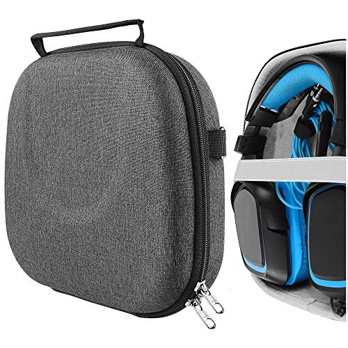 Geekria Shield Headphones Case - Ultimate Protection for Logitech Gaming Headsets