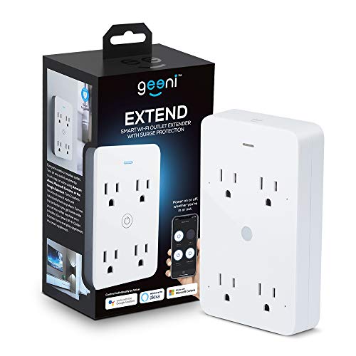 Geeni Smart Wi-Fi Outlet Plug with Surge Protection