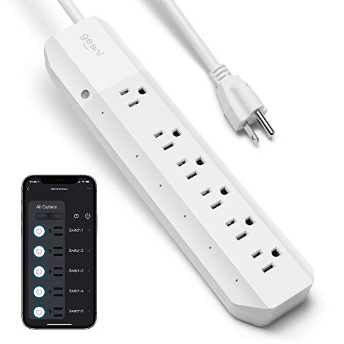 Geeni Surge 6-Outlet Smart Extension Cord