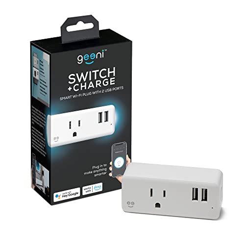Geeni Switch + Charge Multi Port Smart Plug