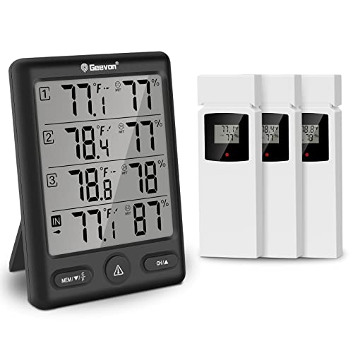 Baldr Digital Thermometer Wired Probe Sensor Indoor Outdoor