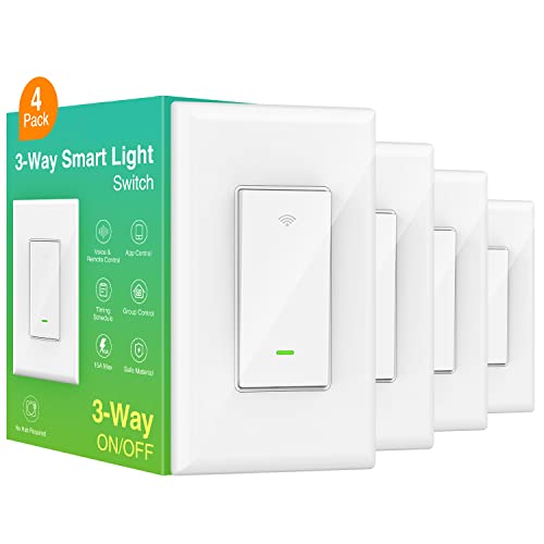 GHome Smart Switch - 3 Way Wi-Fi Light Switch