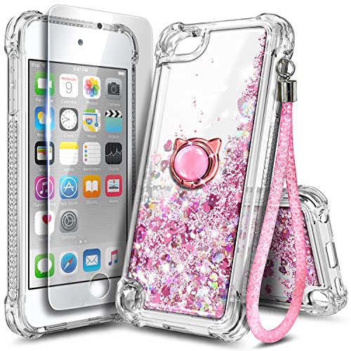 Glitter Liquid Soft TPU Clear Case for Apple iPod Touch