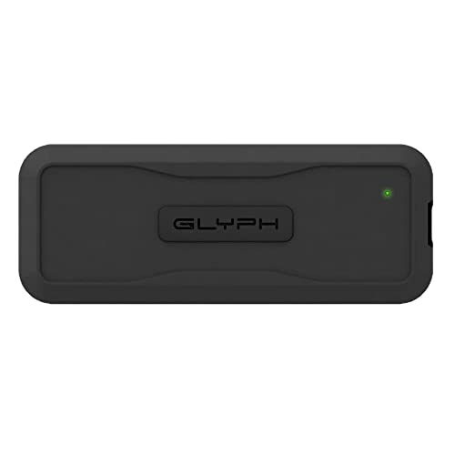 Glyph Atom EV SSD, USB-C (3.2, Gen 2), USB 3.0, Compatible with Thunderbolt 3 (2TB)