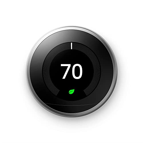 Google Nest Learning Thermostat - Programmable Smart Thermostat for Home