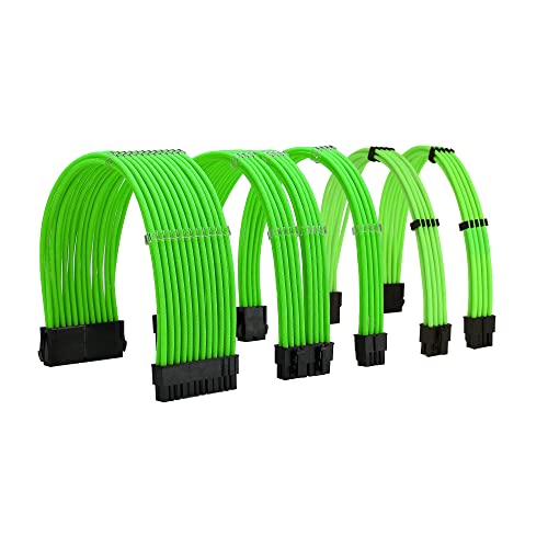 Green Sleeve Extension Power Supply Cable Kit