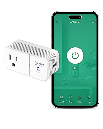GreenSun Smart Plug - Smart Home Wi-Fi Outlet