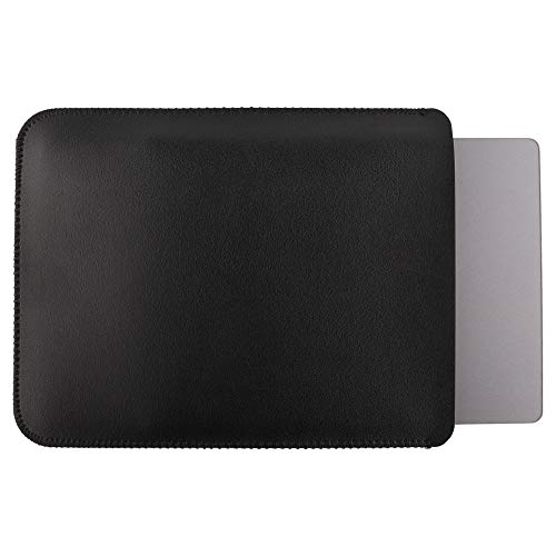 GuardV Leather Series for Apple Magic Trackpad 2 - Protective Sleeve Cover Case Pouch (Black)