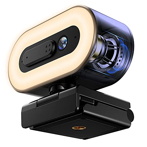 GUSGU G920 Webcam with Microphone and Speakers