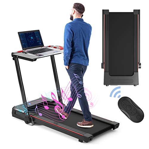 GYMAX 3-in-1 Treadmill with Desk