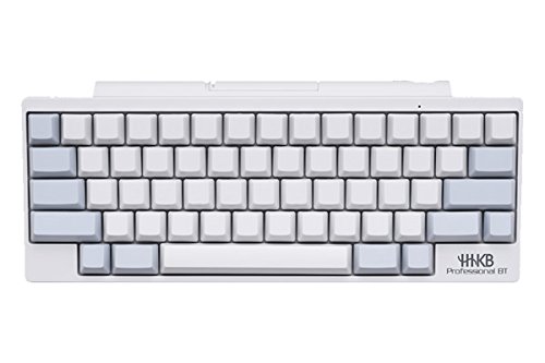 Happy Hacking Keyboard Professional BT (White No Keytop Print/Blank) PD-KB600WN