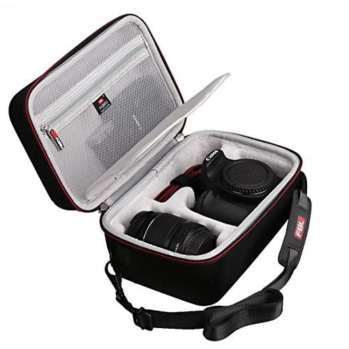 Hard Travel Carrying Case For Canon EOS Rebel T7 DSLR Camera