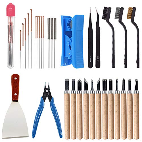 HAWKUNG 35 Pieces 3D Printer Accessories Tool Kit