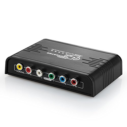Hdiwousp HDMI to 1080P Component Video Scaler Converter