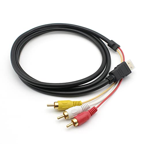 HDMI to RCA Cable Connector Adapter