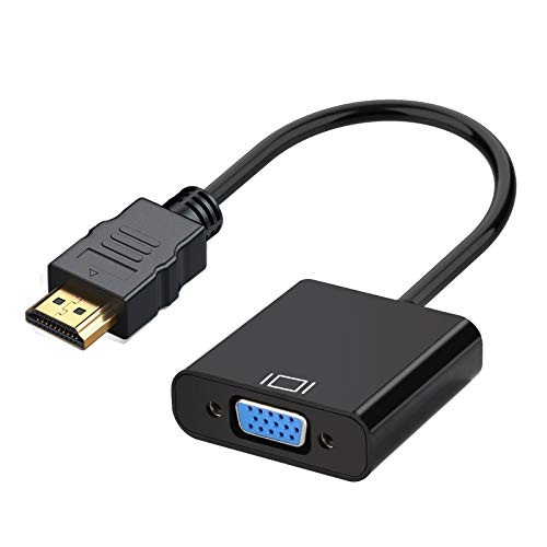 HDMI to VGA Adapter - Gold-Plated HDMI Converter