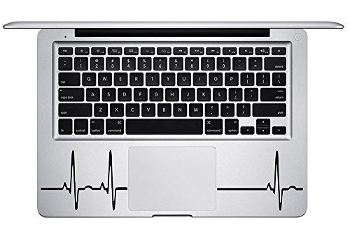 Heart Beat Trackpad Keyboard MacBook Sticker