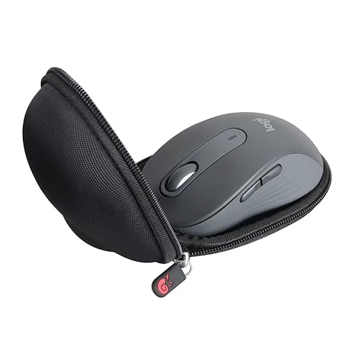 Hermitshell Hard Travel Case for Logitech Signature M650 Wireless Mouse (Black, Case for M650)