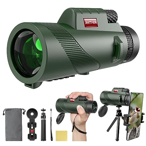High-Powered Monocular Telescope for Outdoor Enthusiasts