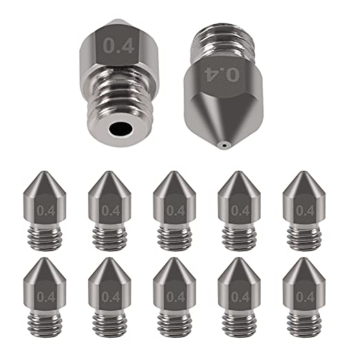 High Temp Sharp Tool Steel Nozzles for 3D Printers