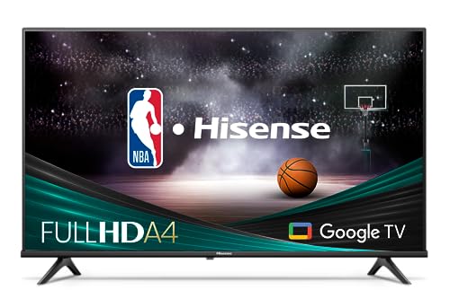 Hisense 32-Inch Class A4 Series FHD 1080p Google Smart TV (32A4K, 2023 Model) - DTS Virtual: X, Game & Sports Modes, Chromecast Built-in, Alexa Compatibility