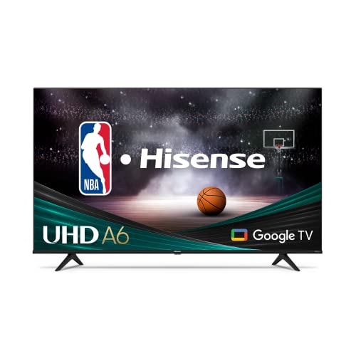 Hisense 65-Inch Class A6 Series 4K UHD Smart Google TV with Alexa Compatibility, Dolby Vision HDR, DTS Virtual X, Sports & Game Modes, Voice Remote, Chromecast Built-in