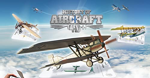 History of Aircraft 4D+ Augmented Reality Cards