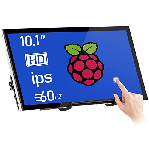 HMTECH Raspberry Pi Screen 10.1 Inch Touchscreen Monitor