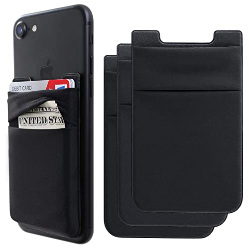 Hoblaze Phone Card Holder - 3Pack Black