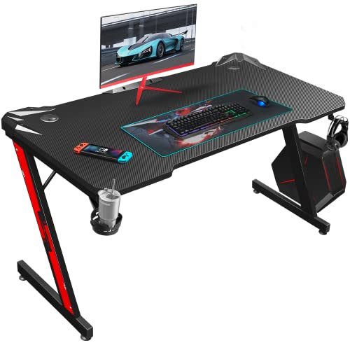 Homall Gaming Desk Z Shaped