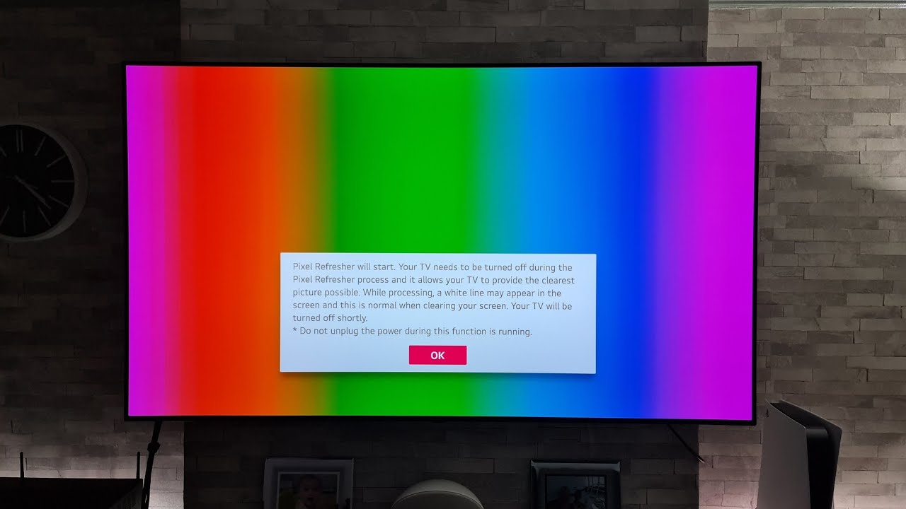 How Long Does A Pixel Refresh Take On An LG OLED TV
