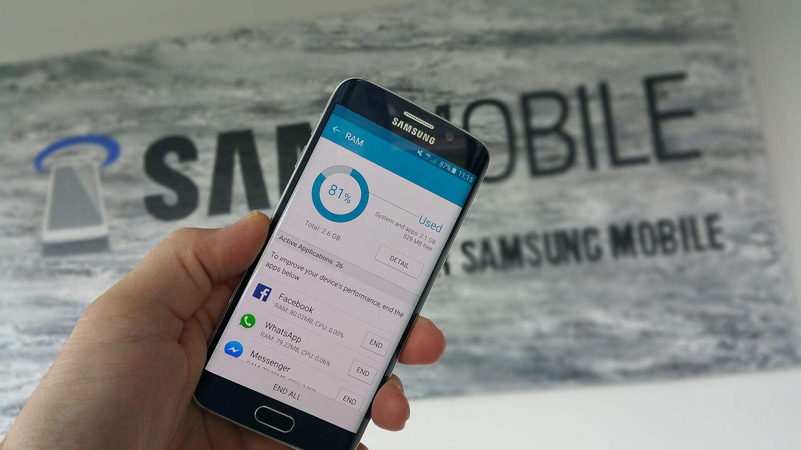 How Much RAM Does A Samsung Galaxy S6 Have