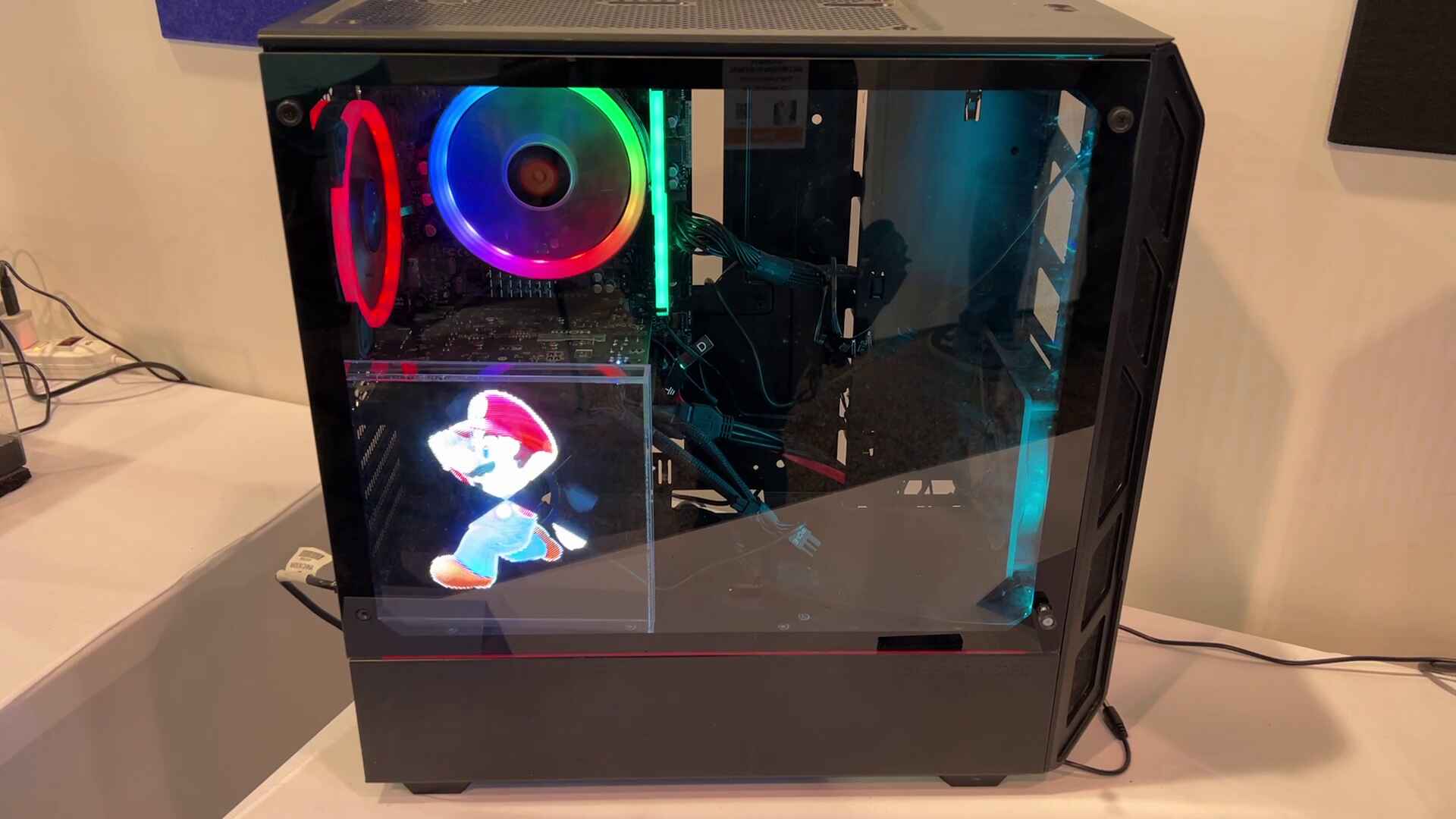How To Add Hologram To A PC Case