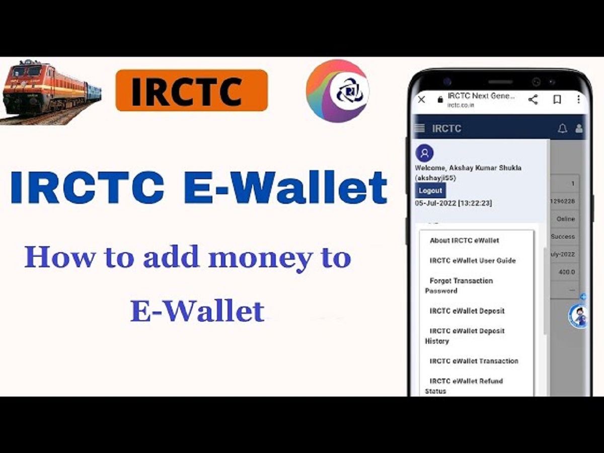 how-to-add-money-in-irctc-e-wallet
